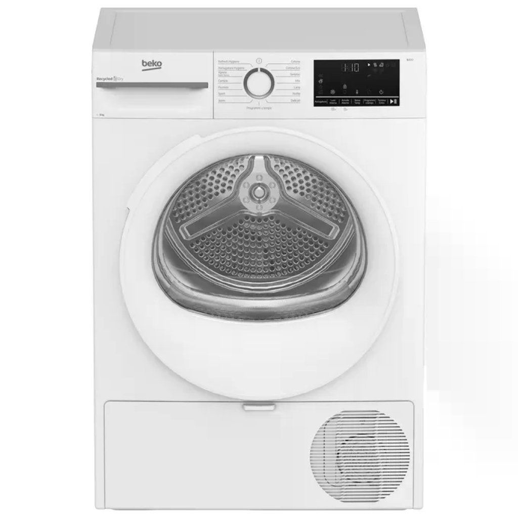 Beko BMT481WIIT NX Asciugatrice Pompa di Calore 8 Kg Classe C Motore Inverter 15 Programmi 64 dB