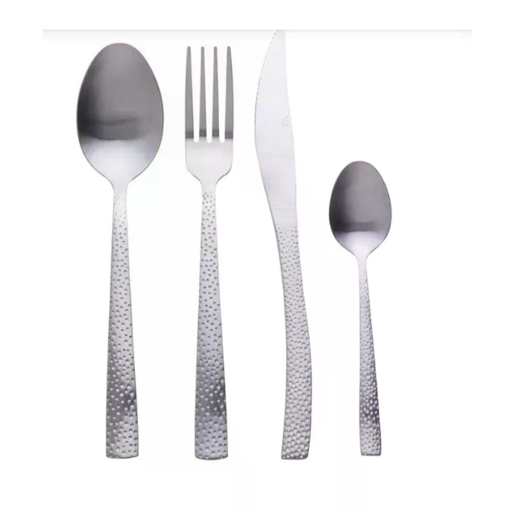 VDE Tivoli Stone – Set Posate 24 Pezzi Silver Matt