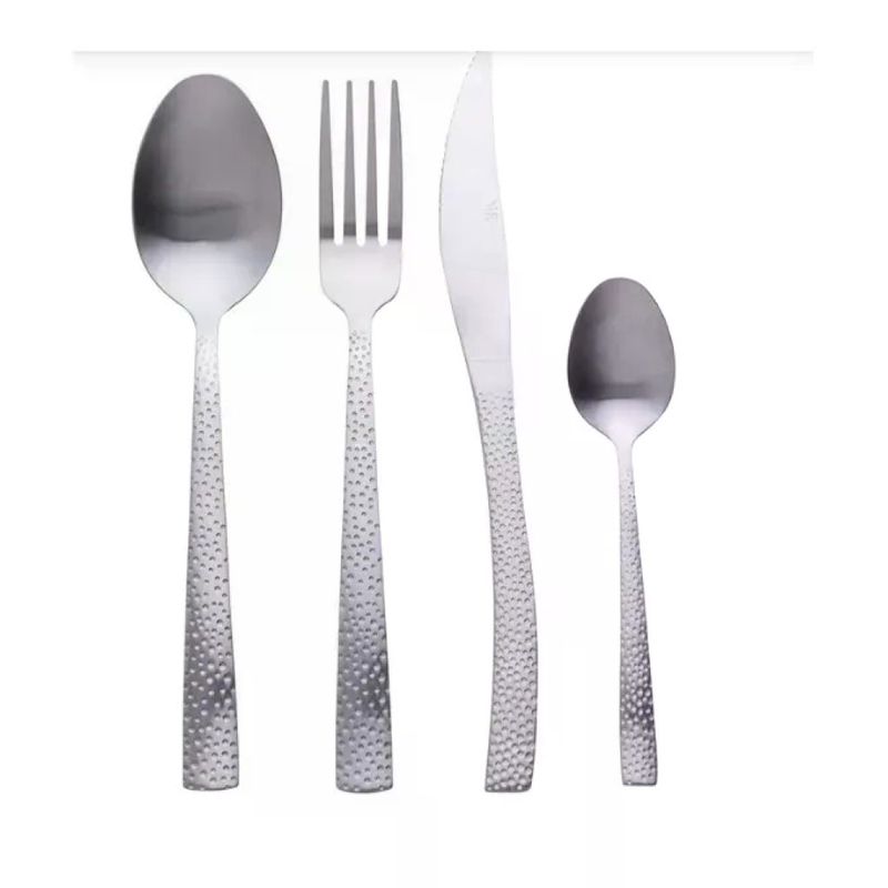 VDE Tivoli Stone – Set Posate 24 Pezzi Silver Matt