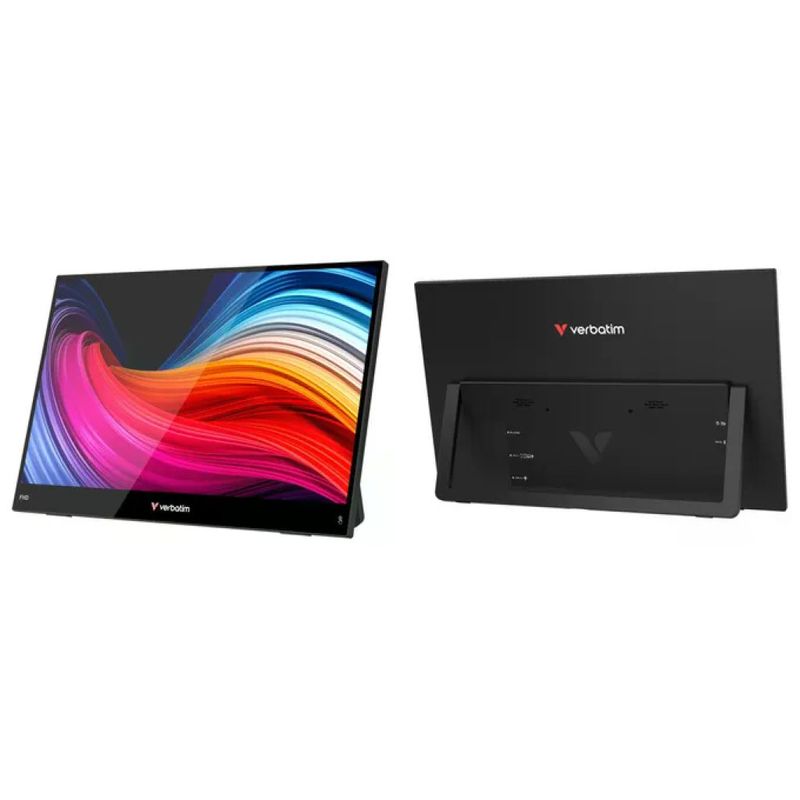 Verbatim 32402 Touch Light Monitor Portatile 15.6'' Full HD IPS Touchscreen 2x USB