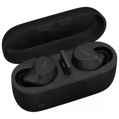 Jabra Evolve2 Buds Auricolari True Wireless ANC, Bluetooth 5.2, IP57, Microsoft Teams, Nero
