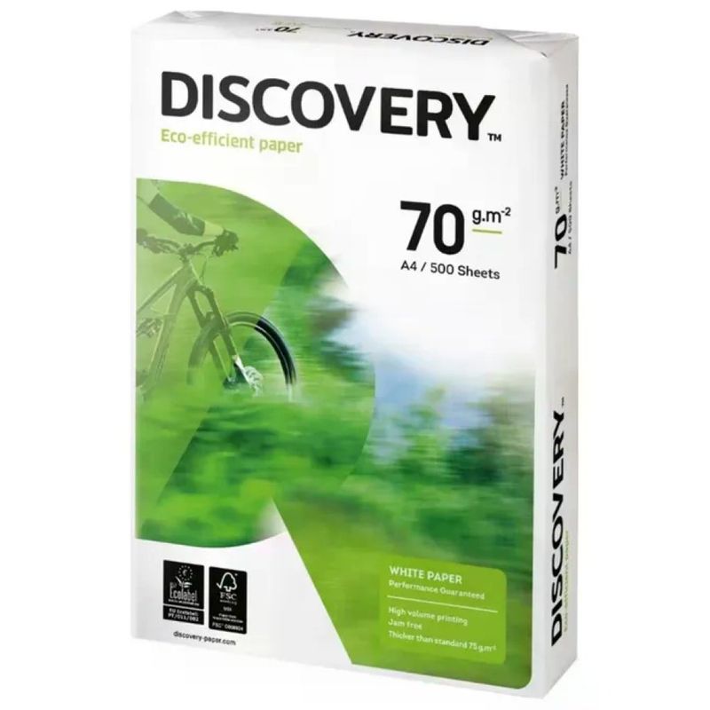 Navigator DISCO70240A4 Discovery Carta per Stampanti A4 70 g-m² 5 Risme 2500 Fogli colore Bianco