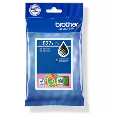 Brother LC527XLBK – Cartuccia Originale XL Nera, 3000 Pagine