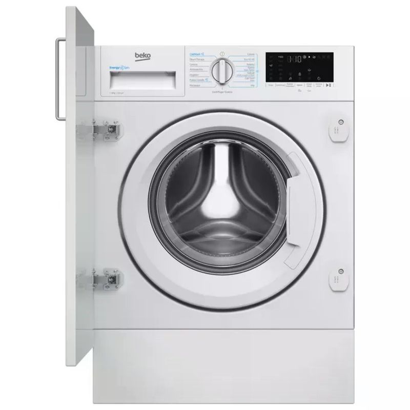 Beko WIT8A4BW b300 – Lavatrice da incasso 8 kg, 1400 giri/min, Classe A