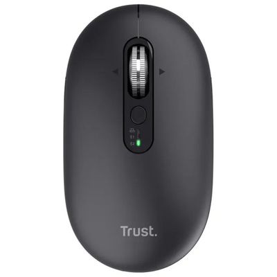 Trust Seron Slim Multi Mouse Wireless Ambidestro, Bluetooth e RF, 3200 DPI, Nero Trust Seron Slim Multi Mouse Wireless Ambidestro, Bluetooth e RF, 3200 DPI, Nero