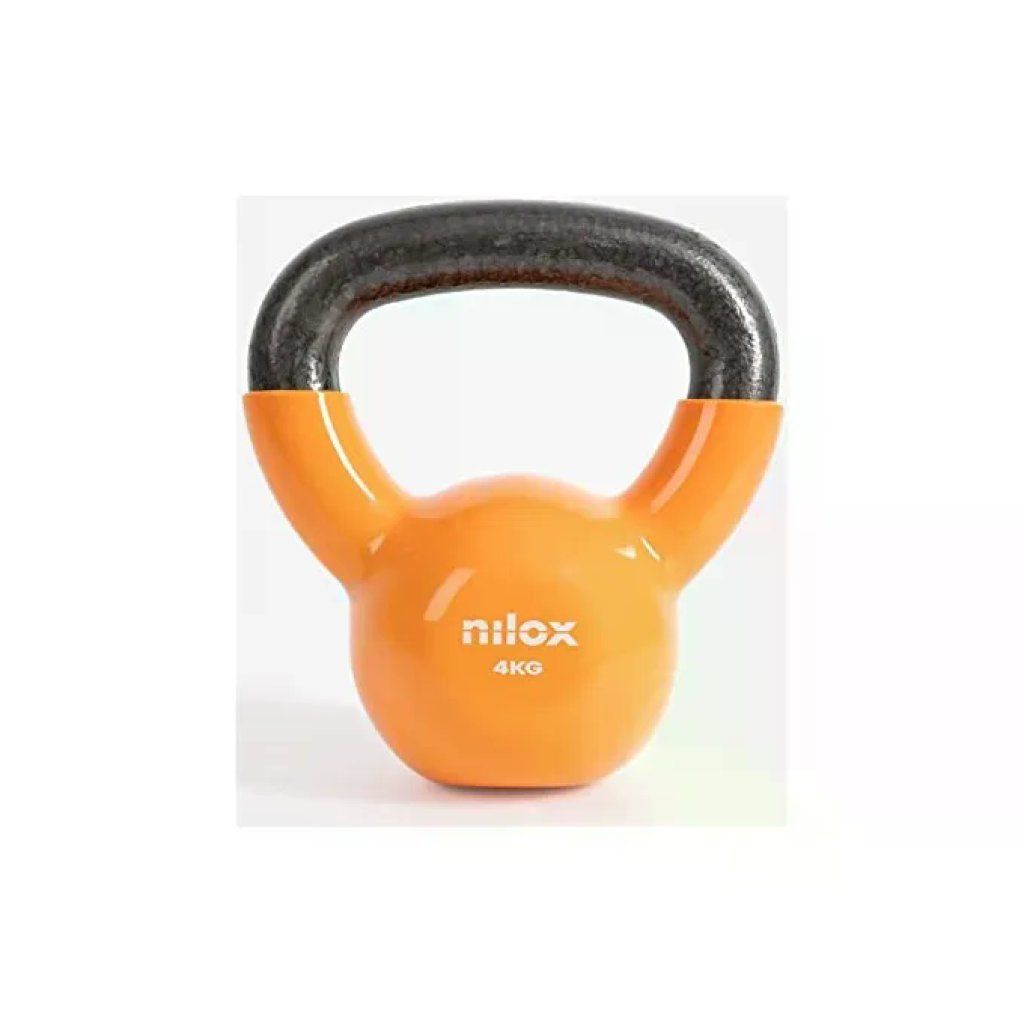 Nilox Kettlebell Fitness con Impugnatura Confortevole, 4 kg