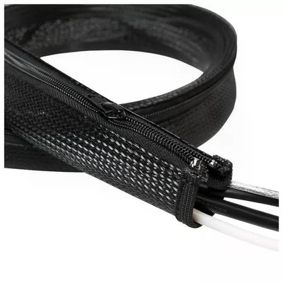 LINK LogiLink KAB0047 Guaina Avvolgicavi con Zip, 2 m, 30 mm, Nera