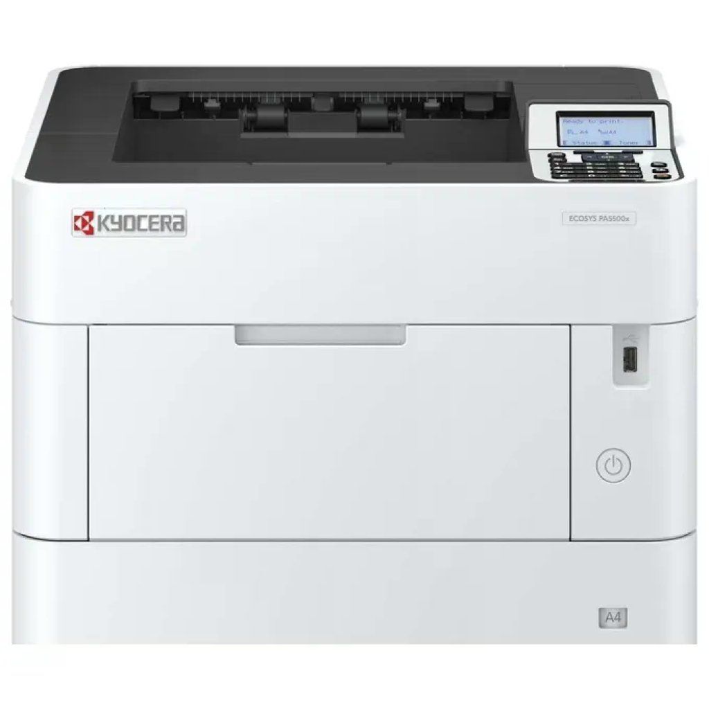 Kyocera 110C0W3NL0 ECOSYS PA5500x Stampante Laser A4 Monocromatica 55 ppm 1200x1200 DPI Fronte Retro Rete Kyocera 110C0W3NL0 ECOSYS PA5500x Stampante Laser A4 Monocromatica 55 ppm 1200x1200 DPI Fronte Retro Rete