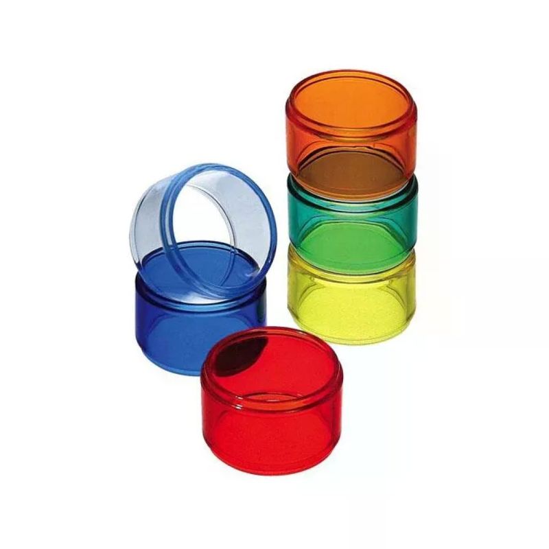 Cosmoplast Portatovaglioli ad Anello in Plastica, Set da 6 Multicolore