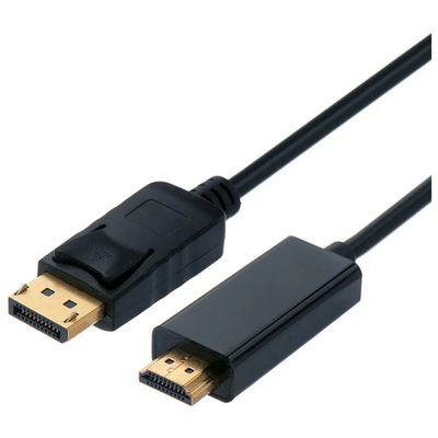 SECOMP ROS3675 Cavo DisplayPort a HDMI, 1 m, Nero SECOMP ROS3675 Cavo DisplayPort a HDMI, 1 m, Nero