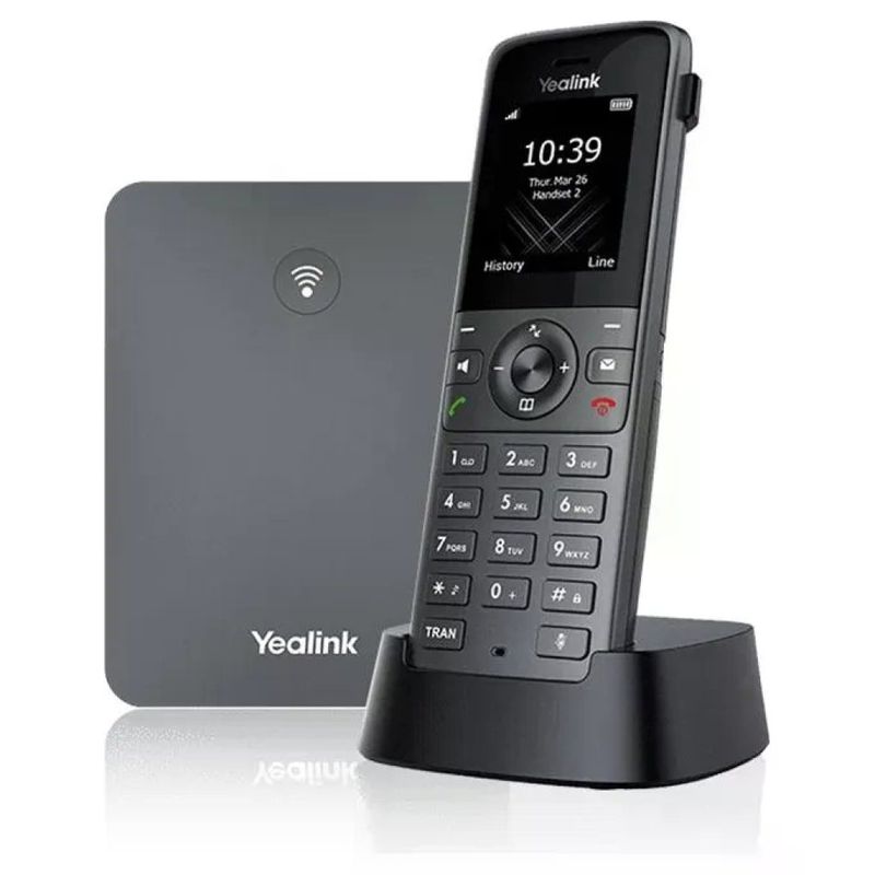Yealink W73P Telefono IP DECT Cordless con Display TFT 1,8"