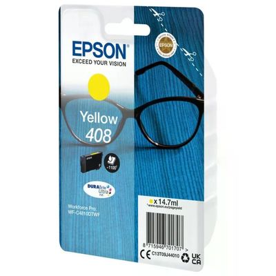 Epson 408 Cartuccia Originale Inkjet Giallo 14,7 ml