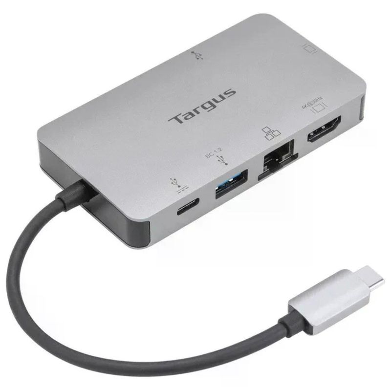 Targus DOCK419EUZ Docking Station USB-C 6 Porte 100W 4K HDMI VGA Ethernet Gigabit colore Grigio