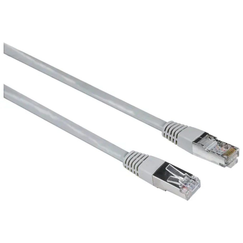 Hama Cavo Ethernet CAT 5e F/UTP RJ-45, 20 m, Grigio