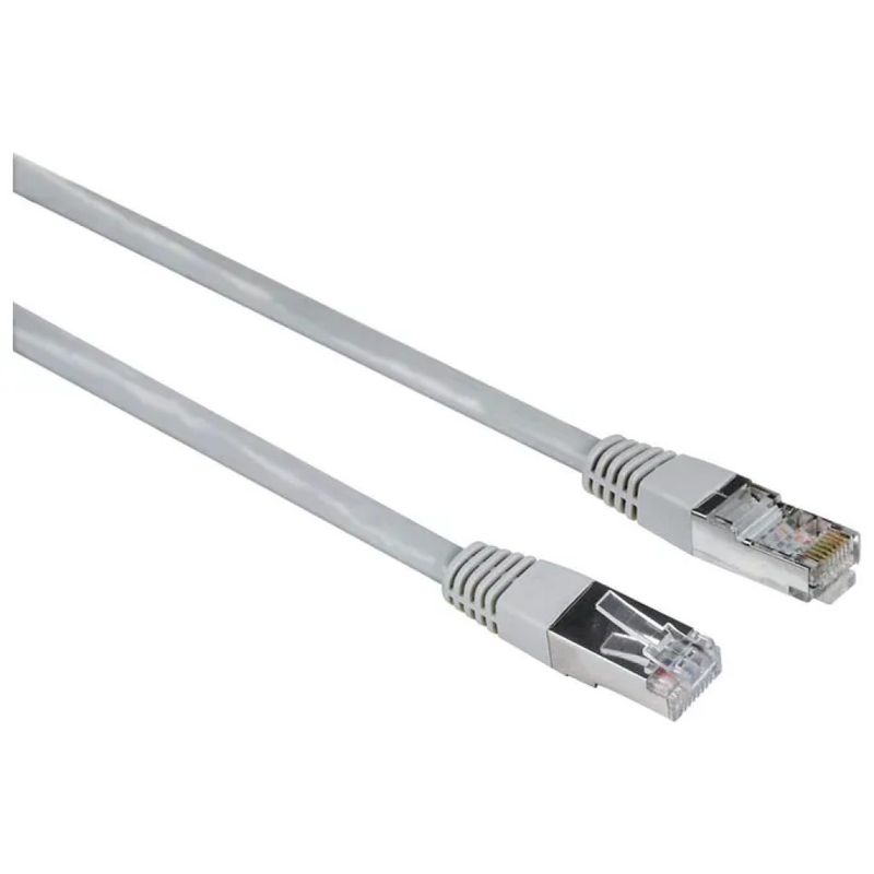 Hama Cavo Ethernet CAT 5e F/UTP RJ-45, 20 m, Grigio