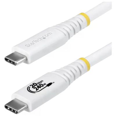 StarTech cavo USB4 2m CC2M20GUSB4TP USB-C certificato USB-IF 20 Gbps Power Delivery 240W DisplayPort 1