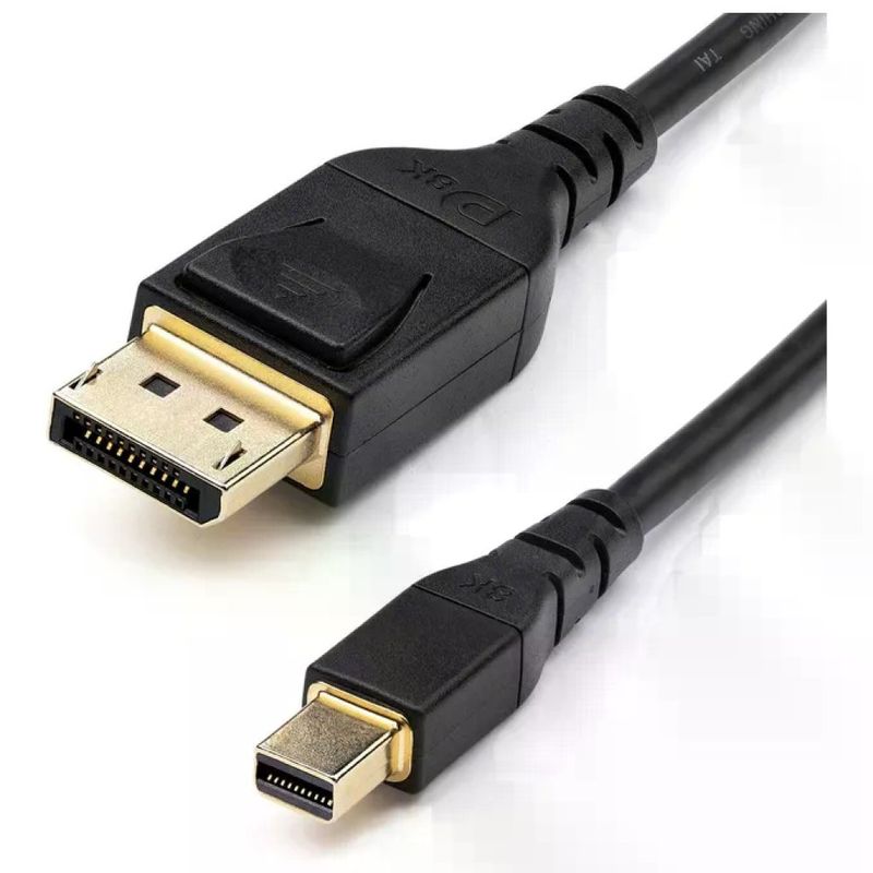 StarTech.com Cavo Mini DisplayPort a DisplayPort 1.4, 2 m, 8K 60 Hz, nero StarTech.com Cavo Mini DisplayPort a DisplayPort 1.4, 2 m, 8K 60 Hz, nero