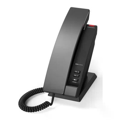 SNOM HD100 Telefono IP antibatterico PoE nero