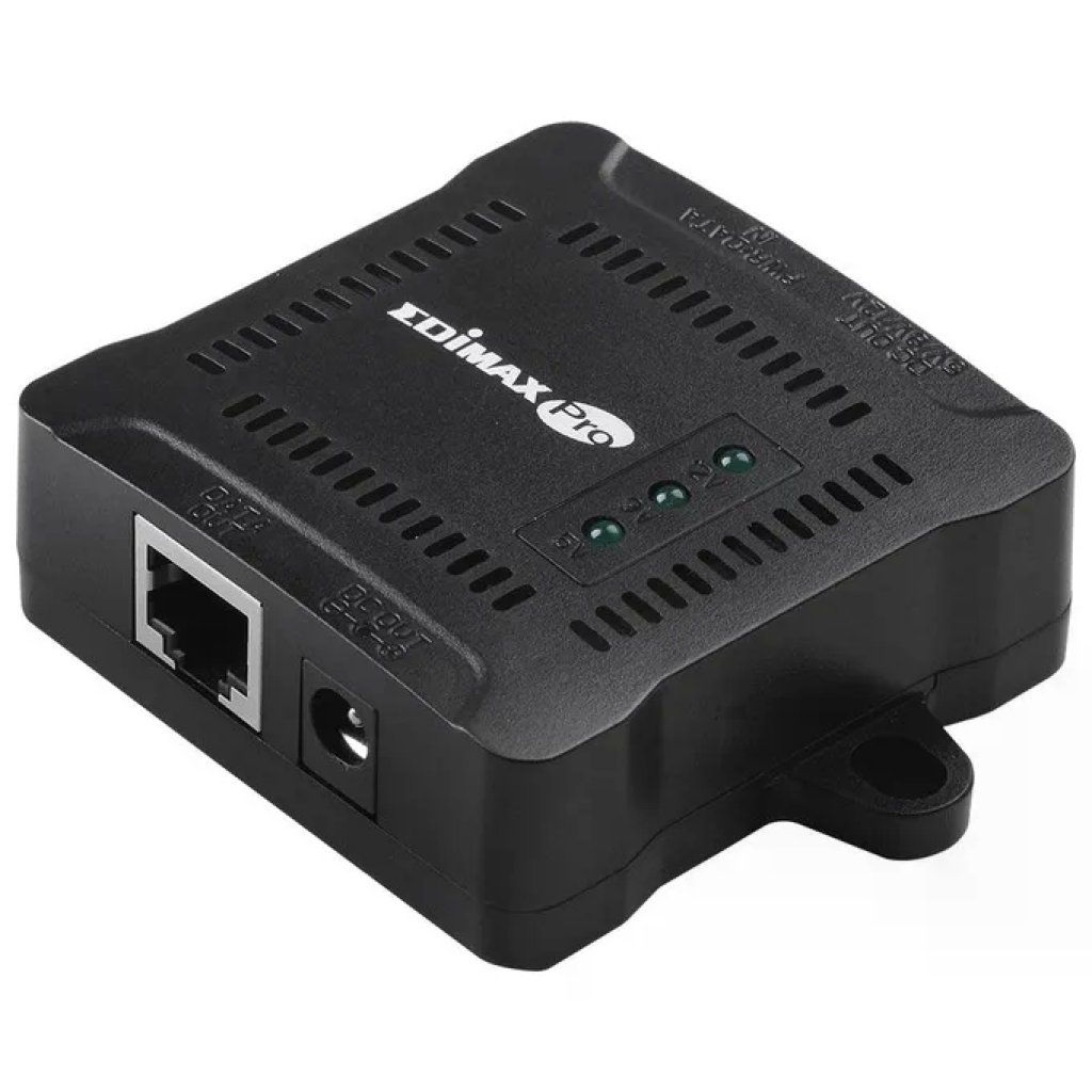 Edimax GP-101ST Splitter PoE+ Gigabit con uscita 5 V DC regolabile