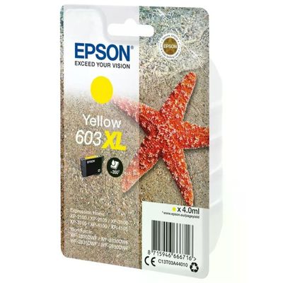 Epson 603XL Stella Marina Cartuccia Originale Giallo