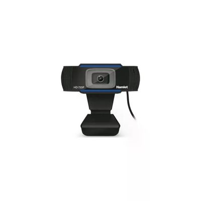 Hamlet HWCAM720 Webcam USB HD 720p con Microfono Integrato
