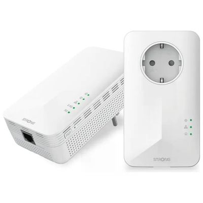 STRONG Kit Powerline Wi-Fi 5 Dual Band 1000 Mbps, 2 adattatori