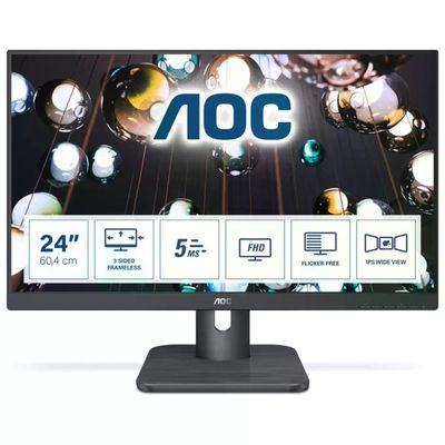 AOC Monitor AOC 24E1Q IPS Full HD da 23,8” con altoparlanti