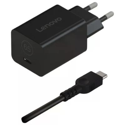 Lenovo 40AWGN65EU Adattatore GaN Nano USB-C 65W Nero