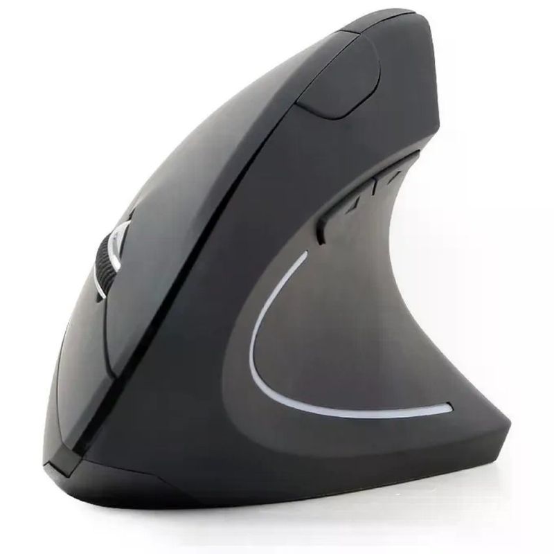 Gembird Mouse Verticale Ergonomico Wireless 1600 DPI Nero