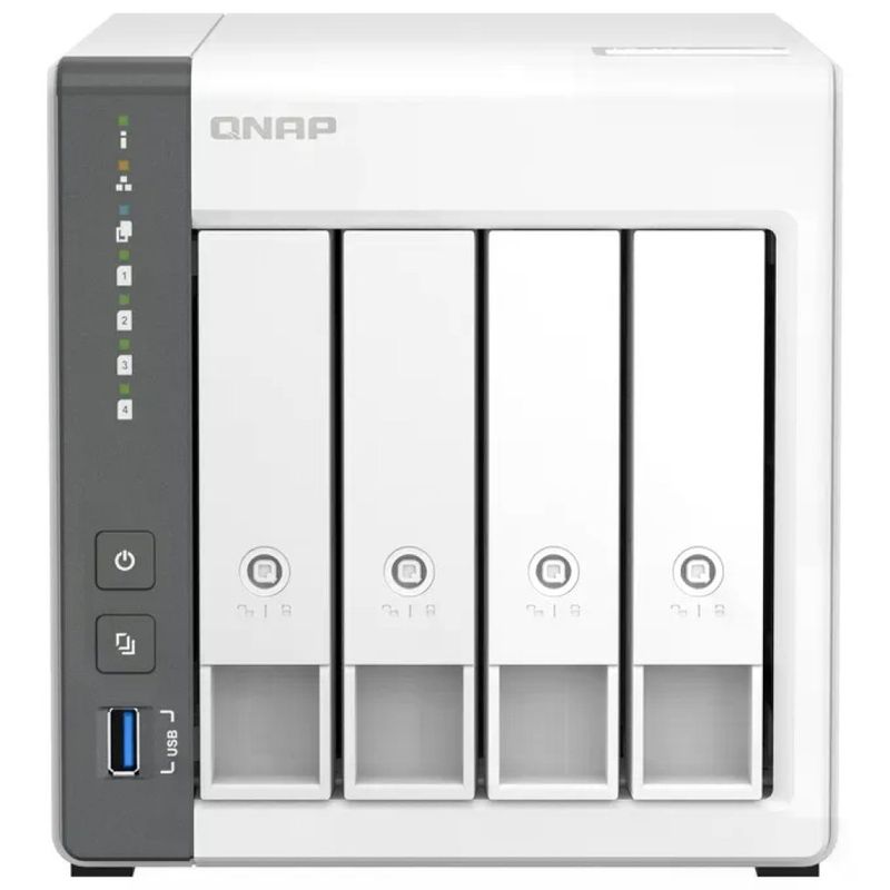 QNAP TS-433-4G NAS Tower 4 Bay, 4 GB RAM, 2.5GbE