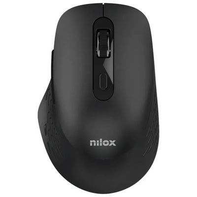 Nilox NXMODWI01 Mouse Wireless Bluetooth e USB, 1600 DPI, Nero Nilox NXMODWI01 Mouse Wireless Bluetooth e USB, 1600 DPI, Nero