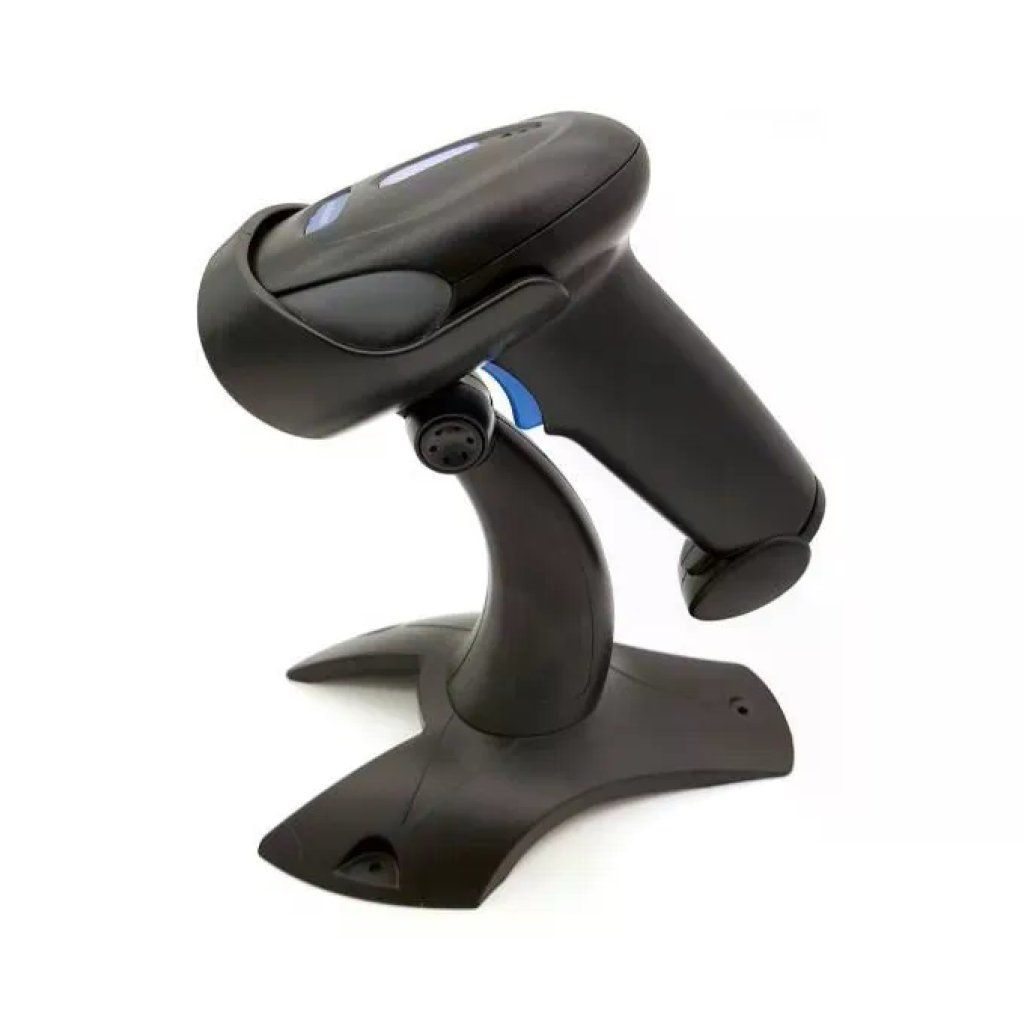 Nilox NXSC2D Lettore Barcode 1D/2D e QR USB con Base, IP54 Nero