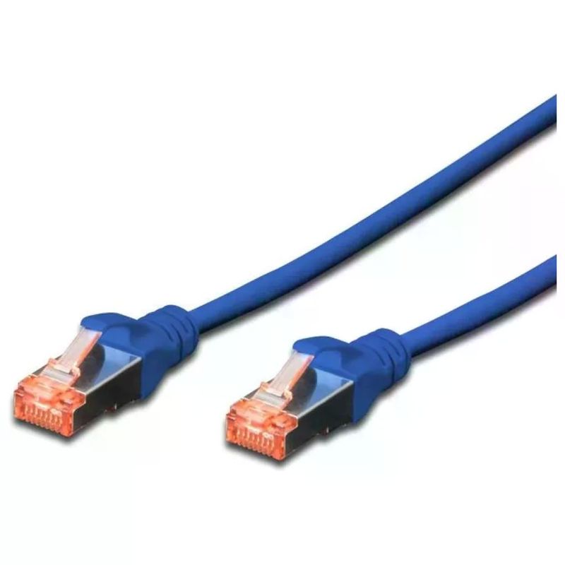 WP Europe Cavo Patch Ethernet Cat 6 S-FTP Blu 0,5 m