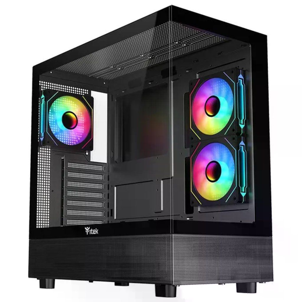 Itek SHOWBUI 42B Case Gaming Tower ATX Nero