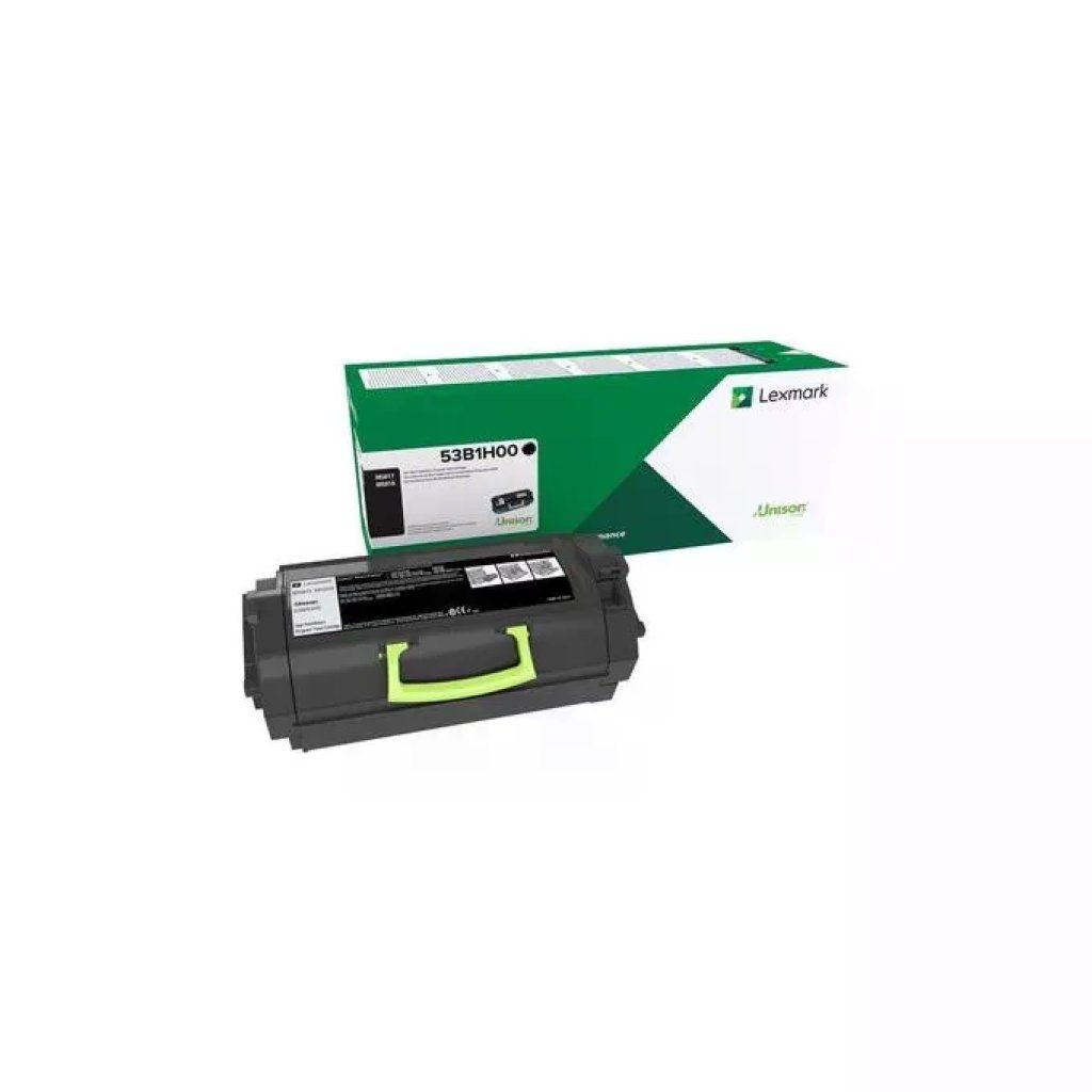 LEXMARK Toner Originale Lexmark 53B2H00 Nero, Alta Resa 25.000 Pagine