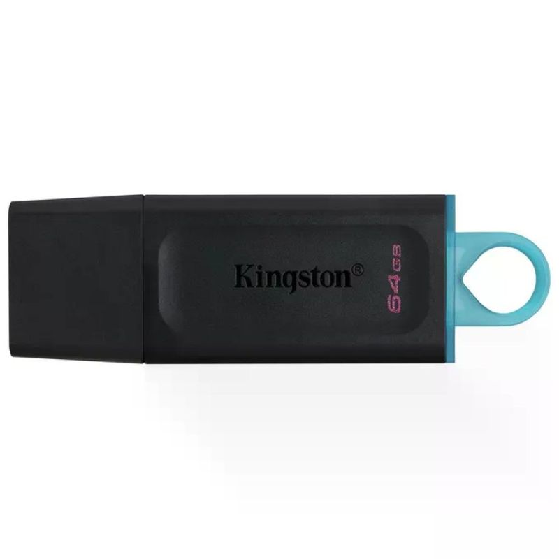 Kingston DataTraveler Exodia 64 GB USB 3.2 Gen 1 – Nero e turchese