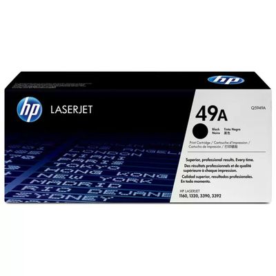HP 49A Q5949A Toner Nero Originale per LaserJet