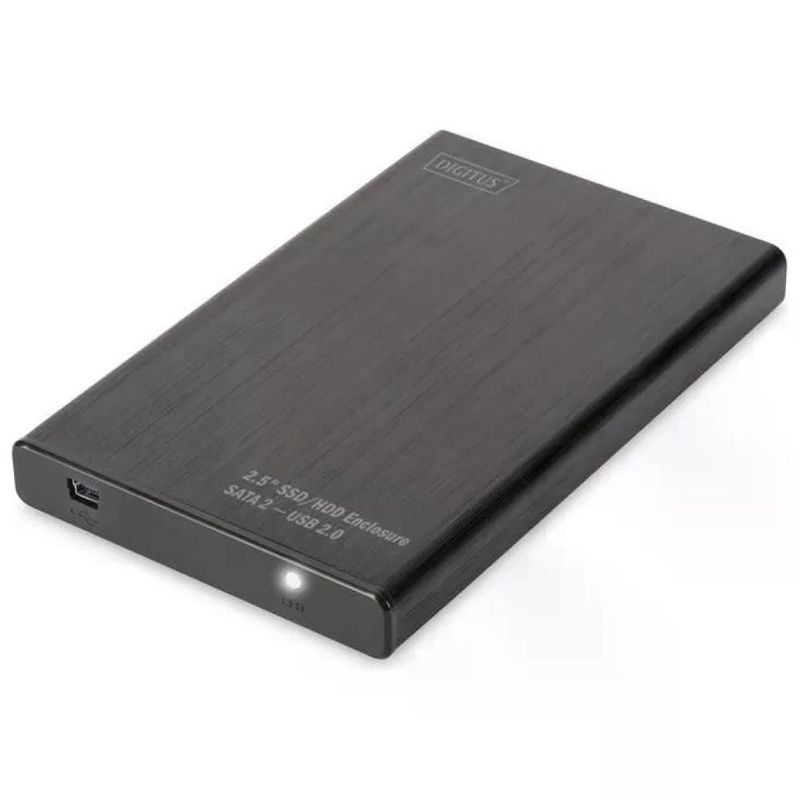 Digitus DA-71104 Box esterno USB 2.0 per HDD e SSD SATA da 2,5"