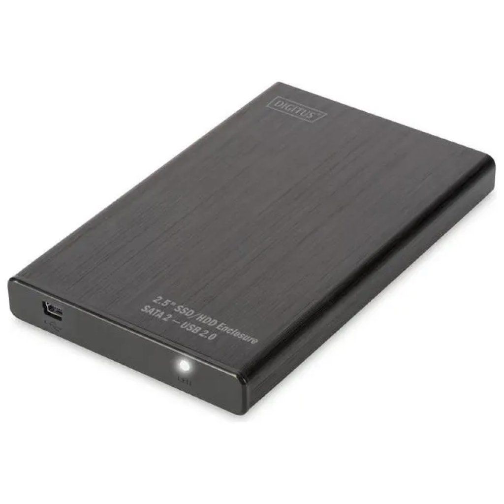 Digitus DA-71104 Box Esterno USB 2.0 per HDD e SSD SATA da 2,5"