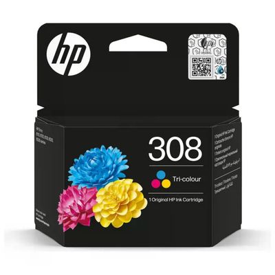 HP Cartuccia d'inchiostro originale HP 308 Tricromia