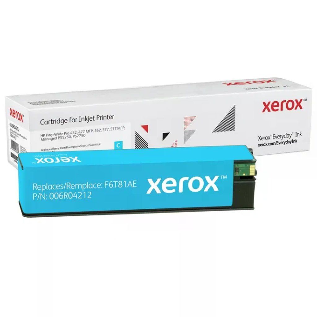 Xerox Everyday 006R04212 Cartuccia Ciano Compatibile HP F6T81AE, 7000 Pagine Xerox Everyday 006R04212 Cartuccia Ciano Compatibile HP F6T81AE, 7000 Pagine