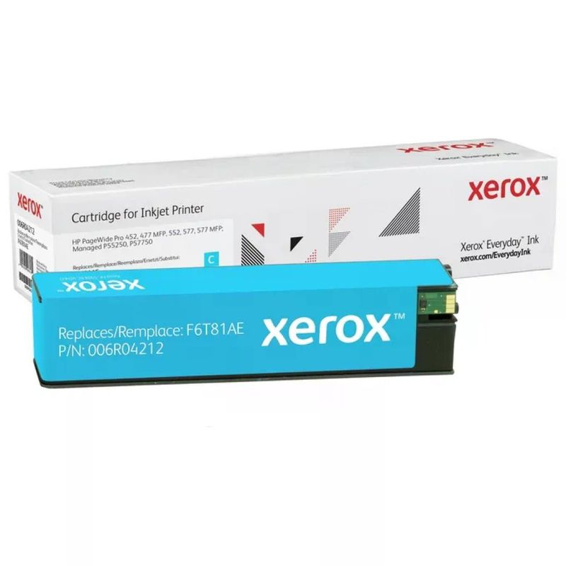 Xerox Everyday 006R04212 Cartuccia Ciano Compatibile HP F6T81AE, 7000 Pagine