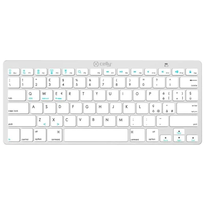 Celly SW Keyboard – Tastiera Bluetooth Silver