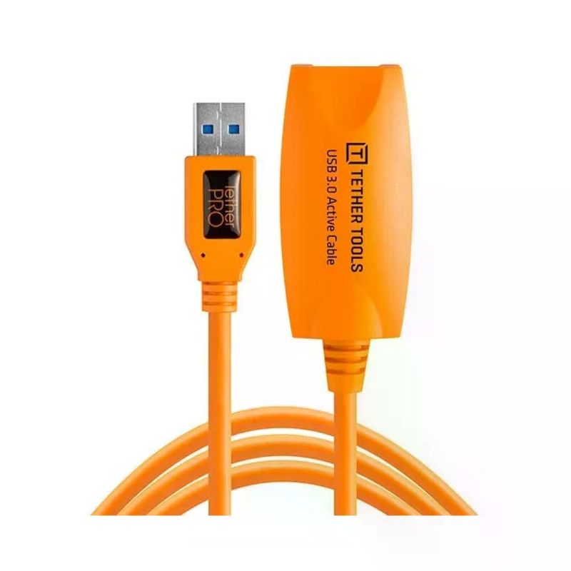 Tether Tools TetherPro CU3017 Prolunga Attiva USB 3.0, 5 m, Arancione Tether Tools TetherPro CU3017 Prolunga Attiva USB 3.0, 5 m, Arancione