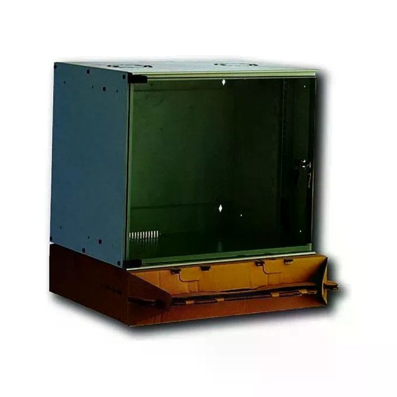 Digitus Linea Eco Armadio Rack da Parete 7U Nero