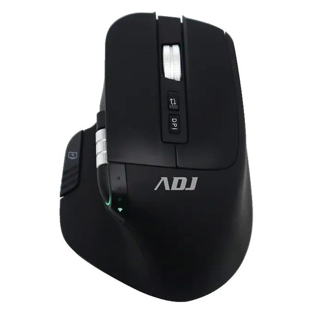 ADJ 510-00048 Mouse Ergonomico Wireless Ricaricabile, 8 Pulsanti