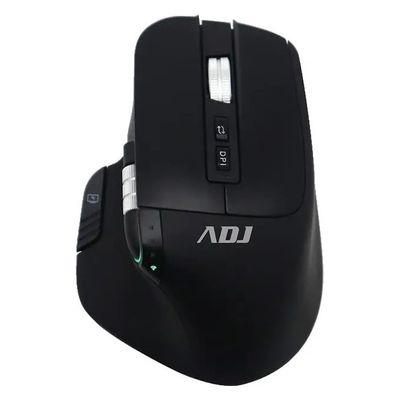 ADJ 510-00048 Mouse Ergonomico Wireless Ricaricabile, 8 Pulsanti ADJ 510-00048 Mouse Ergonomico Wireless Ricaricabile, 8 Pulsanti