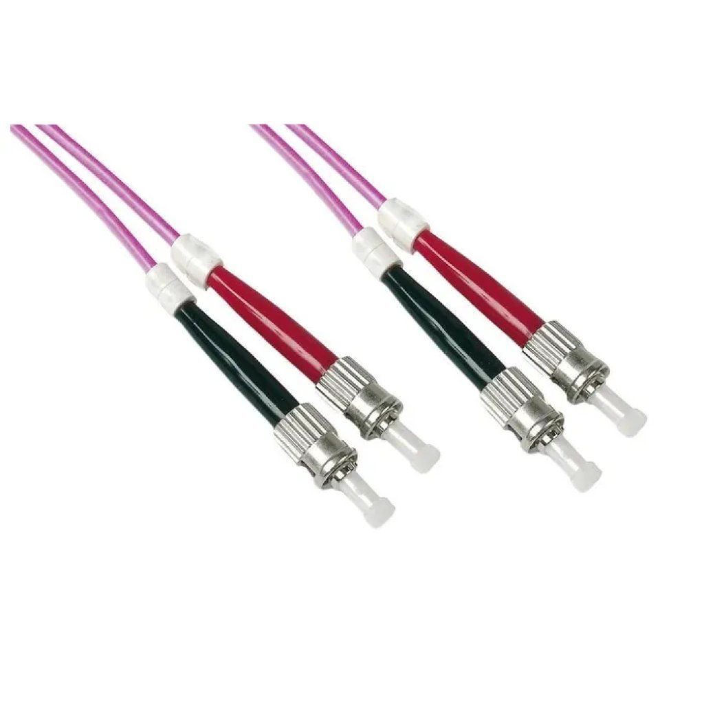 LINK Cavo Fibra Ottica Duplex OM4 ST/UPC-ST/UPC, 1 m – LINK LINK Cavo Fibra Ottica Duplex OM4 ST/UPC-ST/UPC, 1 m – LINK