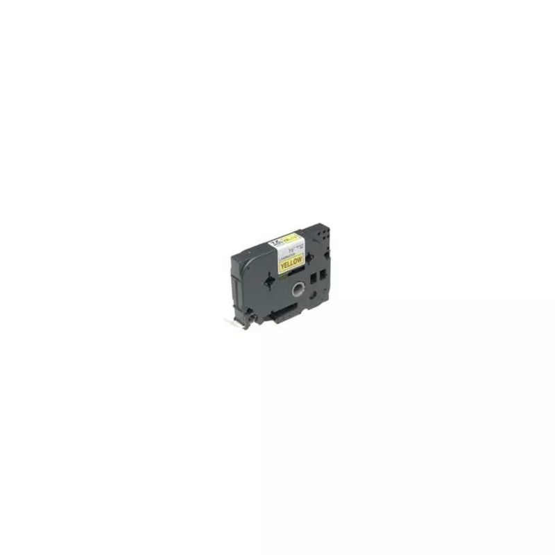 BROTHER Nastro Brother laminato 18 mm, nero su giallo, 8 m