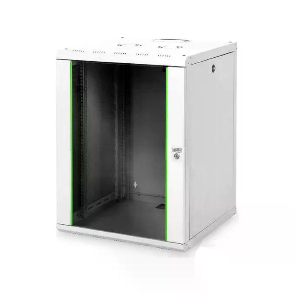Digitus DN-19 16U Armadio Rack da Parete 19” con Porta in Vetro